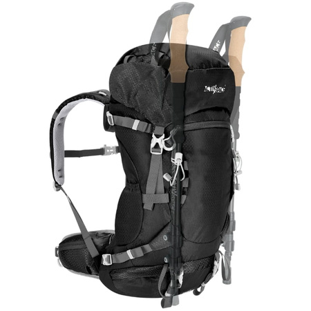 Plecak turystyczny trekkingowy 40l – black P06