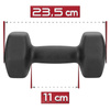 HANTELKI 2x6kg do ćwiczeń - ciężarki neoprenowe