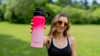 Bidon kubek termiczny stalowy 532 ml - pink