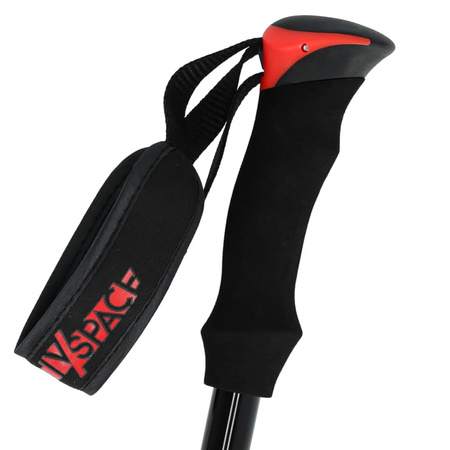 Kijki trekkingowe regulowane red - Składane K04