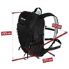 Plecak turystyczny trekkingowy 22l – black P04