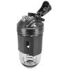 Butelka sportowa tritan shaker do odżywek 700 ml - black