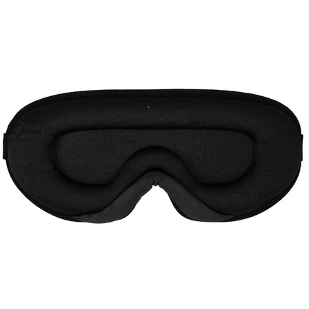 Opaska maska na oczy 3D PREMIUM do spania podróży - grey black