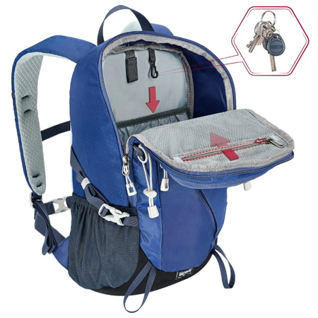 Plecak turystyczny trekkingowy 22l – blue P05