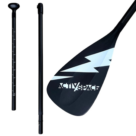 Składane wiosło do deski SUP regulowane Carbon
