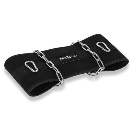 Dip belt pas obciążeniowy mocny z łańcuchem - P01