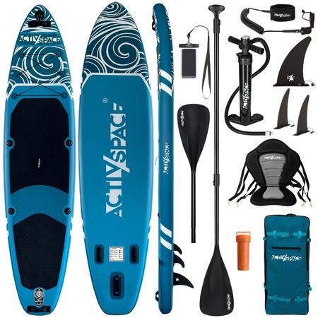 アクティブスパ Deska SUP PRO pompowana z wiosłem paddle board 350cm - S04