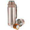 Termos turystyczny do kawy herbaty stalowy premium 500ml - pink