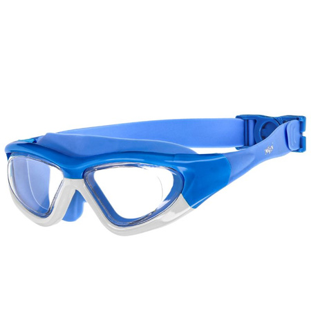 Okulary pływackie dla dzieci na basen ANTI-FOG - blue