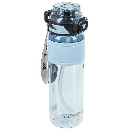 Butelka na wodę tritan 1000ml bidon z miarką – blue