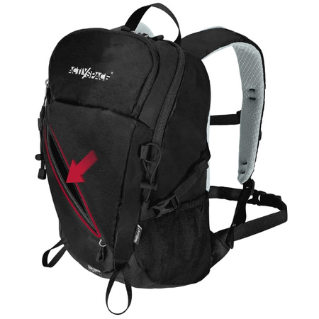 Plecak turystyczny trekkingowy 22l – black P04