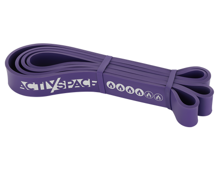 Guma Taśma Do Ćwiczeń Podciągania lateksowa - Power Band fioletowa