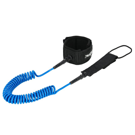 Linka bezpieczeństwa leash do deski SUP smycz 3m - blue