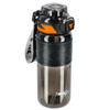 Butelka na wodę tritan 600ml bidon z miarką – black