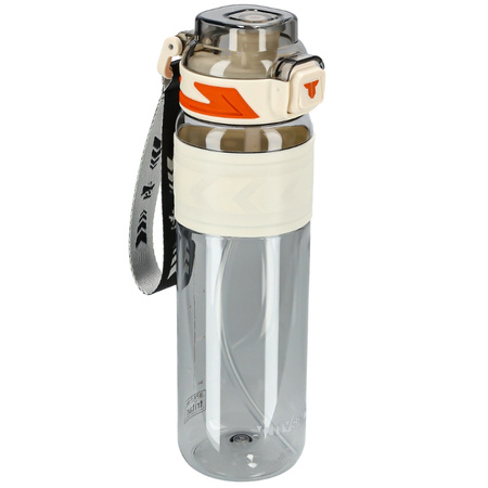 Butelka na wodę tritan 1000ml bidon z miarką – white