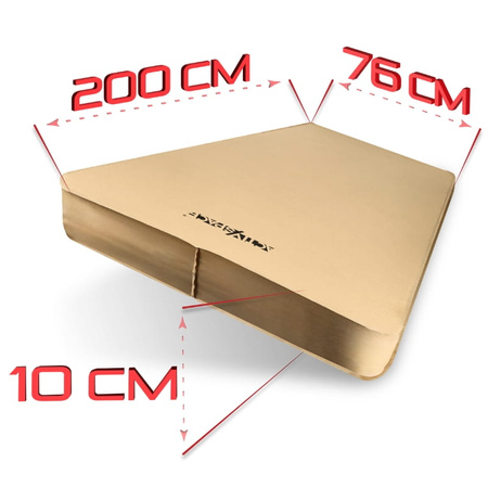 Materac kempingowy dmuchany 200x76x10cm bardzo wygodny komfort