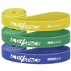 Zestaw 3 gum materiałowych do podciągania crossfit - power band