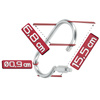 Rękawy do treningu mięśni brzucha AB Straps