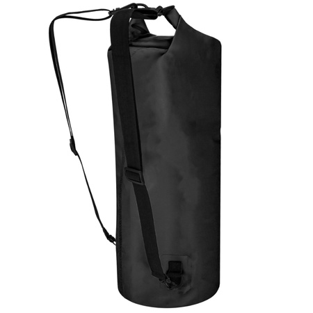 Worek wodoodporny plecak żeglarski wodoszczelny 20l - black