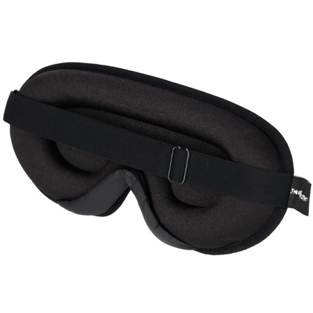 Opaska maska na oczy 3D PREMIUM do spania podróży - black