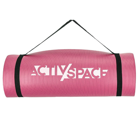 Gruba mata do ćwiczeń NBR 1,5 cm - pink