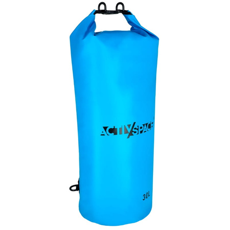 Worek wodoodporny plecak żeglarski wodoszczelny 30l - blue