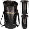Worek wodoodporny plecak żeglarski wodoszczelny 30l - black
