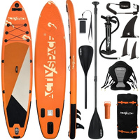 Deska SUP PRO pompowana z wiosłem paddle board 350cm - S06 OUTLET DS0063