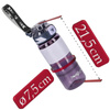 Butelka na wodę tritan 600ml bidon z miarką – purple