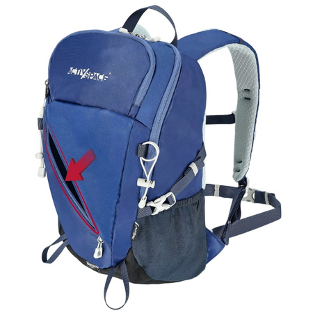 Plecak turystyczny trekkingowy 22l – blue P05