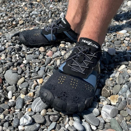 Buty do wody pływania wodne na jeżowce plaże sportowe - dark blue B02