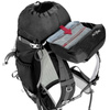 Plecak turystyczny trekkingowy 40l – black P06