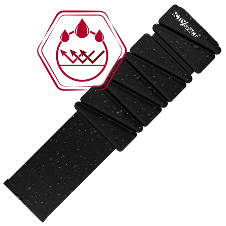 Obciążniki na kostki nadgarstki do ćwiczeń regulowane 2x 0,90 kg – black