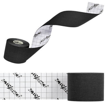 Taśma do tapingu kinezjologiczna tape premium - black 