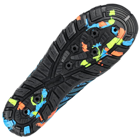 Buty do wody pływania wodne na jeżowce plaże sportowe - blue B04