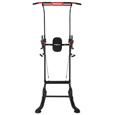 Drążek stacjonarny wielofunkcyjny do podciągania poręcze do ćwiczeń - zestaw