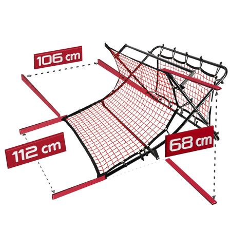 Trenażer piłkarski REBOUNDER ścianka bramka treningowa
