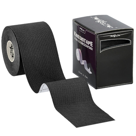 Taśma do tapingu kinezjologiczna tape - black 
