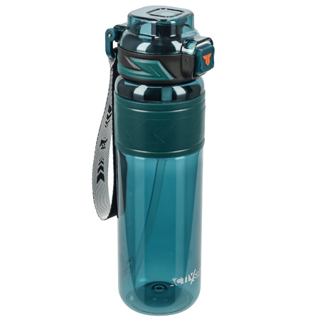 Butelka na wodę tritan 1000ml bidon z miarką – green