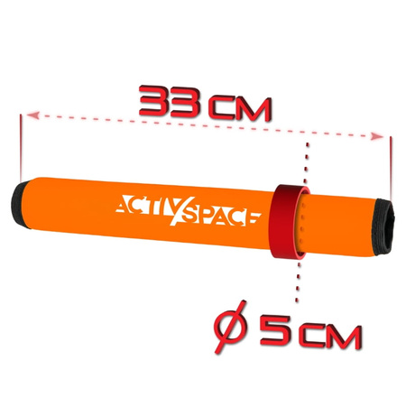 Bojka wypornościowa pływak do wiosła SUP - orange