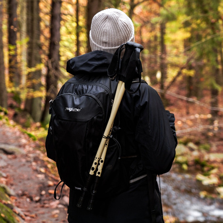 Kijki trekkingowe regulowane teleskopowe anti shock - beige K10