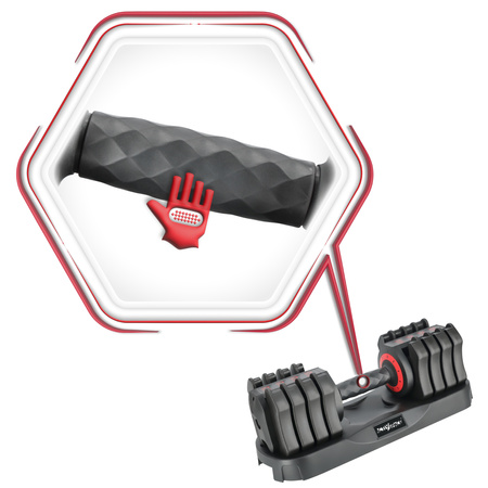 Hantel regulowany do ćwiczeń 10kg – premium