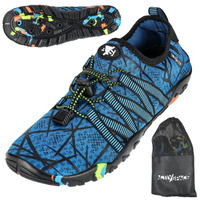 Buty do wody pływania wodne na jeżowce plaże sportowe - blue B04