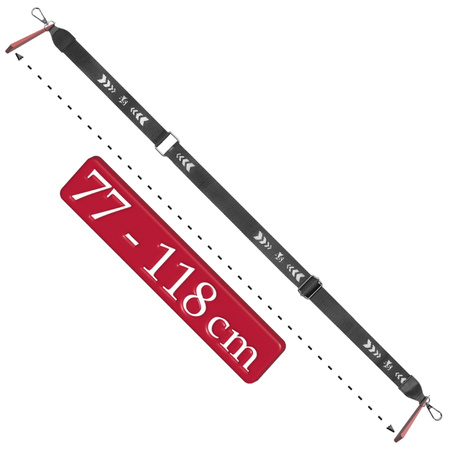 Butelka sportowa bidon na siłownię 2l – black