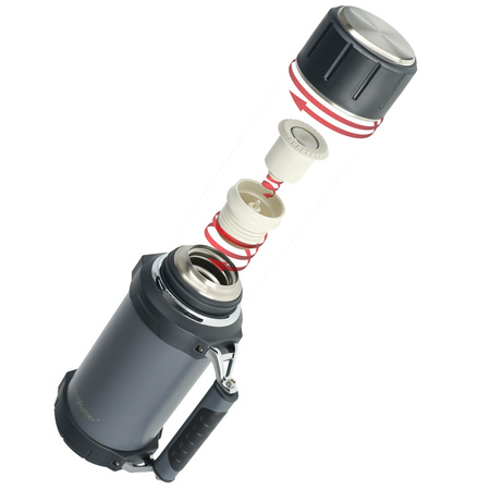 Termos turystyczny do kawy herbaty 2 litry premium