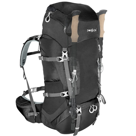 Plecak turystyczny trekkingowy 60l – black P08