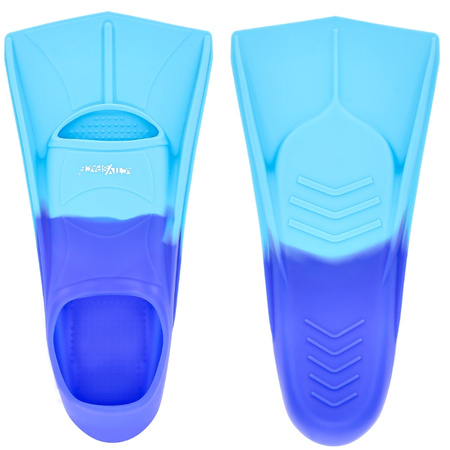 Płetwy treningowe krótkie elastyczne do pływania na basenie - 36/38