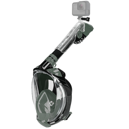 Maska do nurkowania pełnotwarzowa nie paruje - S/M green M07