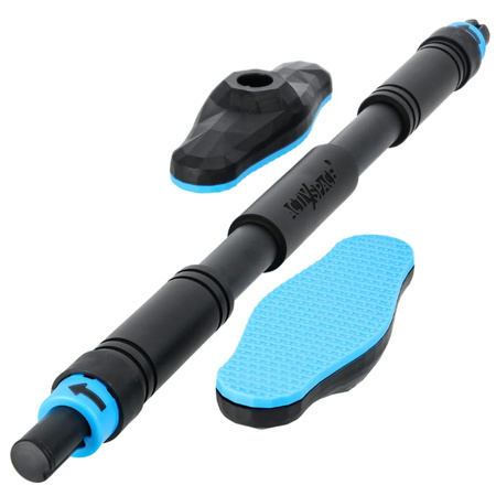 Drążek rozporowy do podciągania regulowany – stalowy - blue