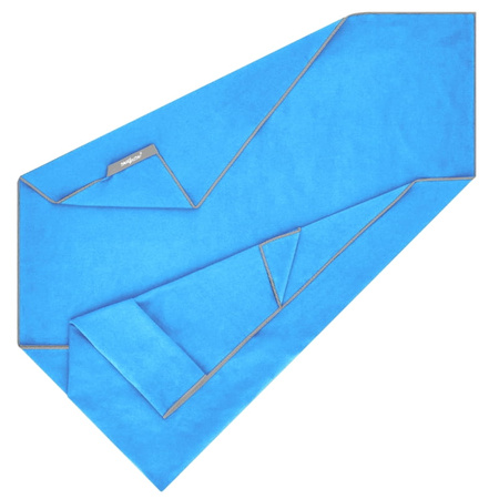 Ręcznik szybkoschnący z mikrofibry 180x90cm duży - blue